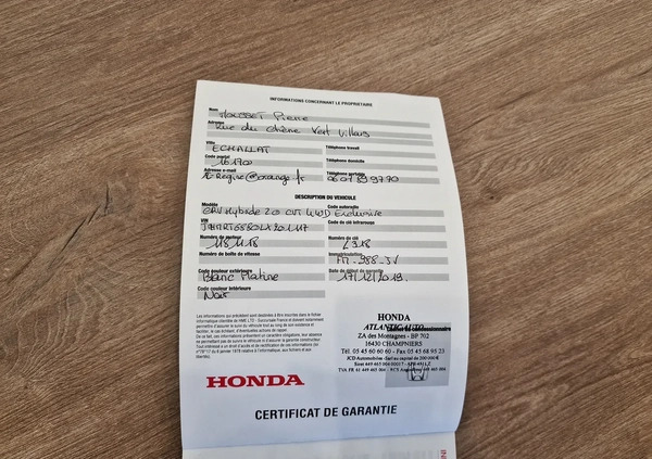 Honda CR-V cena 149900 przebieg: 23000, rok produkcji 2019 z Czerwionka-Leszczyny małe 407